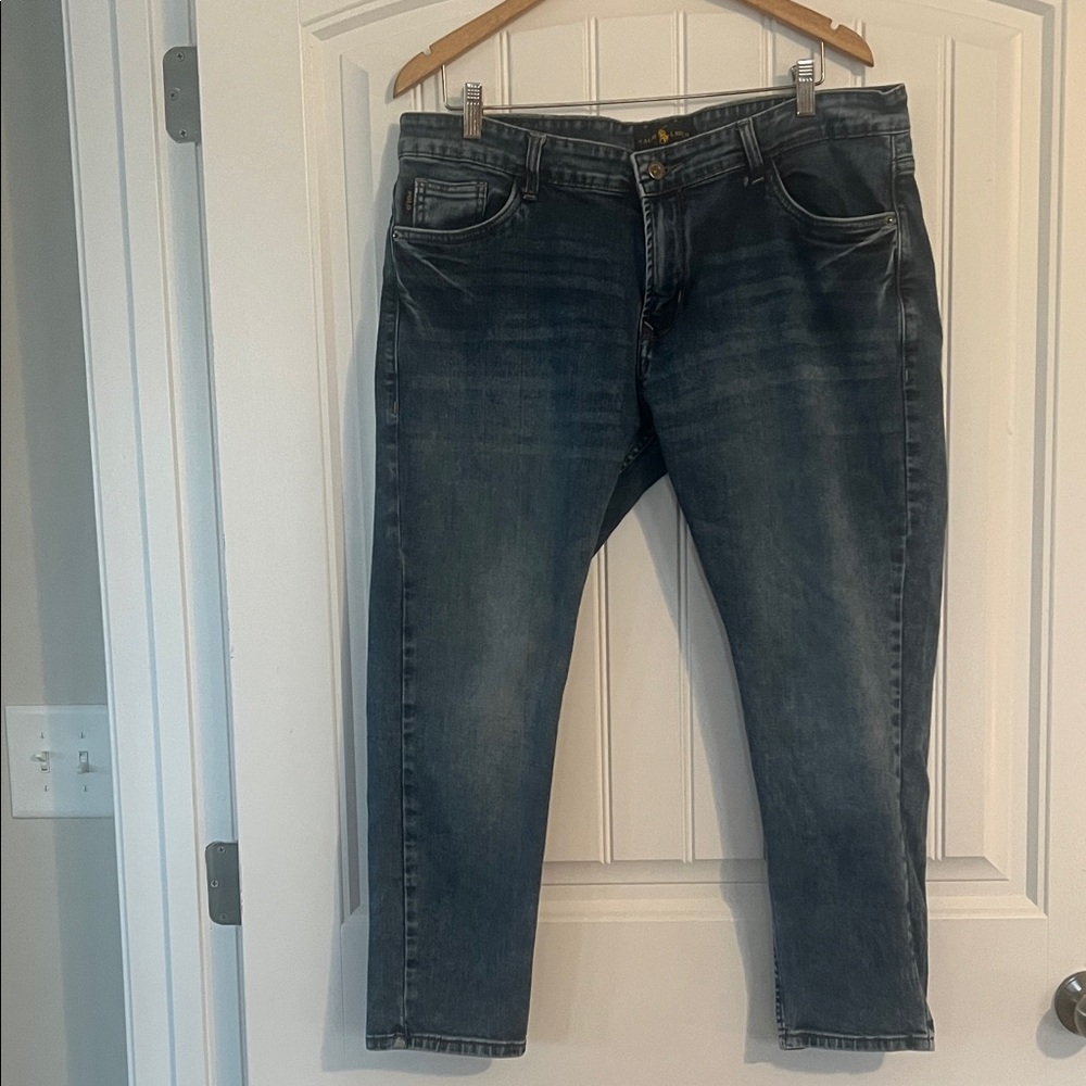 Ralph Lauren Hampton Relaxed Straight Fit Jeans Size 38